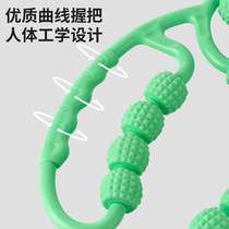 12-wheel leg massager roller leg beauty device three-dimensional ring leg clamp roller calf fitness device