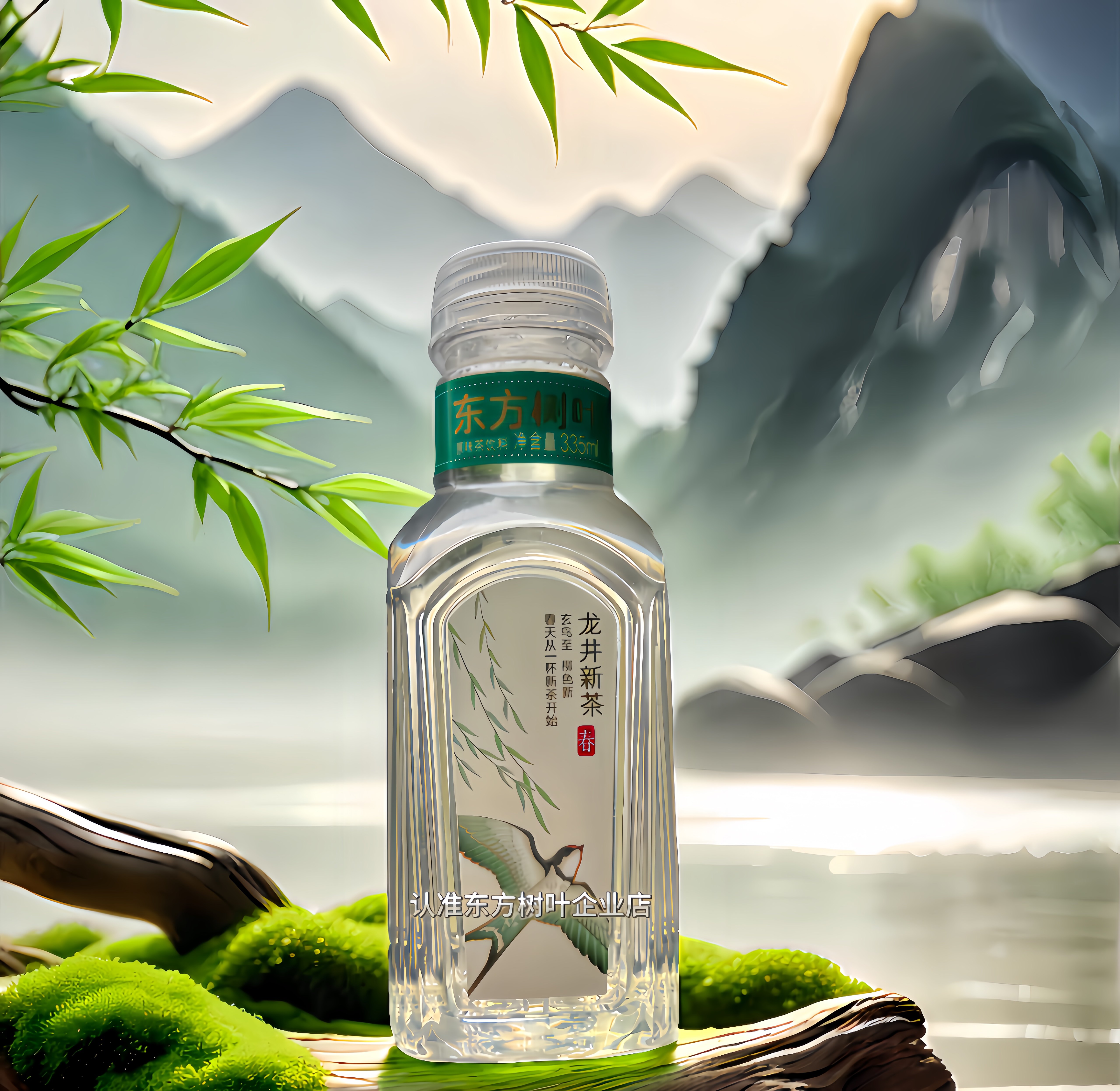 东方茶饮企业店的LOGO