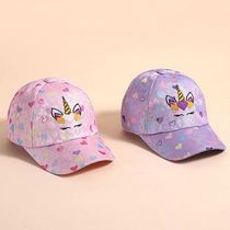 Outdoor Baseball Caps Kids Childrens Love Unicorn Pattern S
