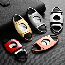 CIGARLOONG cigar scissors metal stainless steel sharp smooth thickened portable cigar cutter cigarette cutter