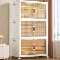 Japan imported MUJIE storage cabinet storage cabinet household childrens baby wardrobe living room snack toy storage cabinet