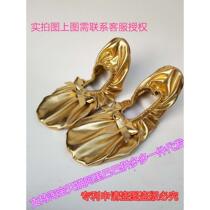 Adult belly dance shoes childrens soft-soled dance shoes Indian dance practice ballet gold soft-soled dance shoes
