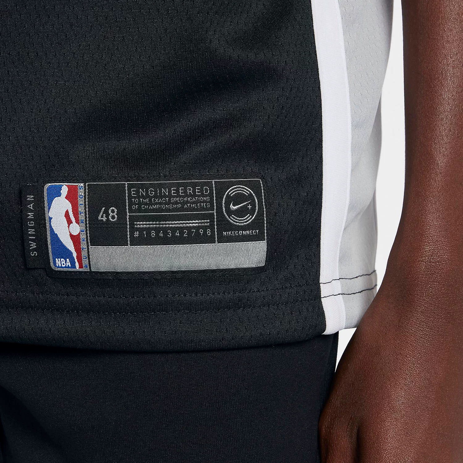 Nike/Найк Подлинная майка Сан-Антонио Сперс NBA Connected мужская майка 864509