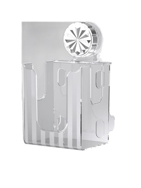 Light luxury face towel storage box tissue box wall-mounted kitchen bathroom toilet bathroom upside down draw box