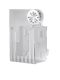 Light luxury face towel storage box tissue box wall-mounted kitchen bathroom toilet bathroom upside down draw box