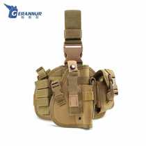 Multi-function tactical leg bag gaiters saddle bag tool bag utility bag combination leg bag leg plate leg hanging multi-function bag