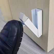 New metal foot door stop aluminum alloy automatic door stop door stop safety windproof door clip anti-slip baby anti-clamp