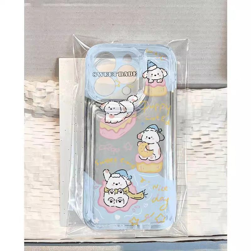 Vega Is Suitable for Apple 17 New Model 15 Phone Case 14Promax New Model 13Pro Transparent 16E Protective Case 12 Anti-Drop 11Por Ultra-Thin Xr Cartoon Female 8Plus Full Coverage Male 7 High-End Pm