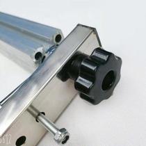 Aluminum alloy 30 stretch square tube ratchet square tube embroidery stretcher thorn wheel square tube embroidery stretcher cross stitch embroidery stretcher