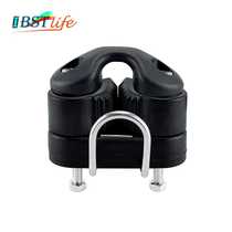 Double nylon belt guide ring ball rope clamp cable clamp automatic rope clamping board Pilates fitness equipment 2024