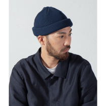 PH buyer store authorized RACAL fashionable Japanese retro knitted hat melon skin hat navy one hat two colors