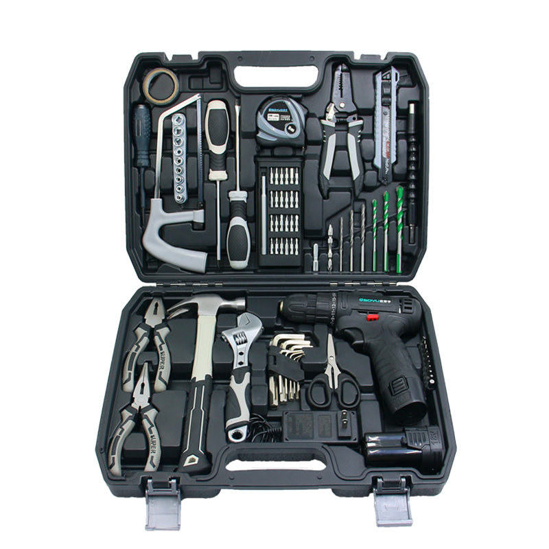 Electric Drill Household Tool Box Set Multi-Functional Car-Mounted Electrician's Special Hardware Tools Electric Screwdriver Repair