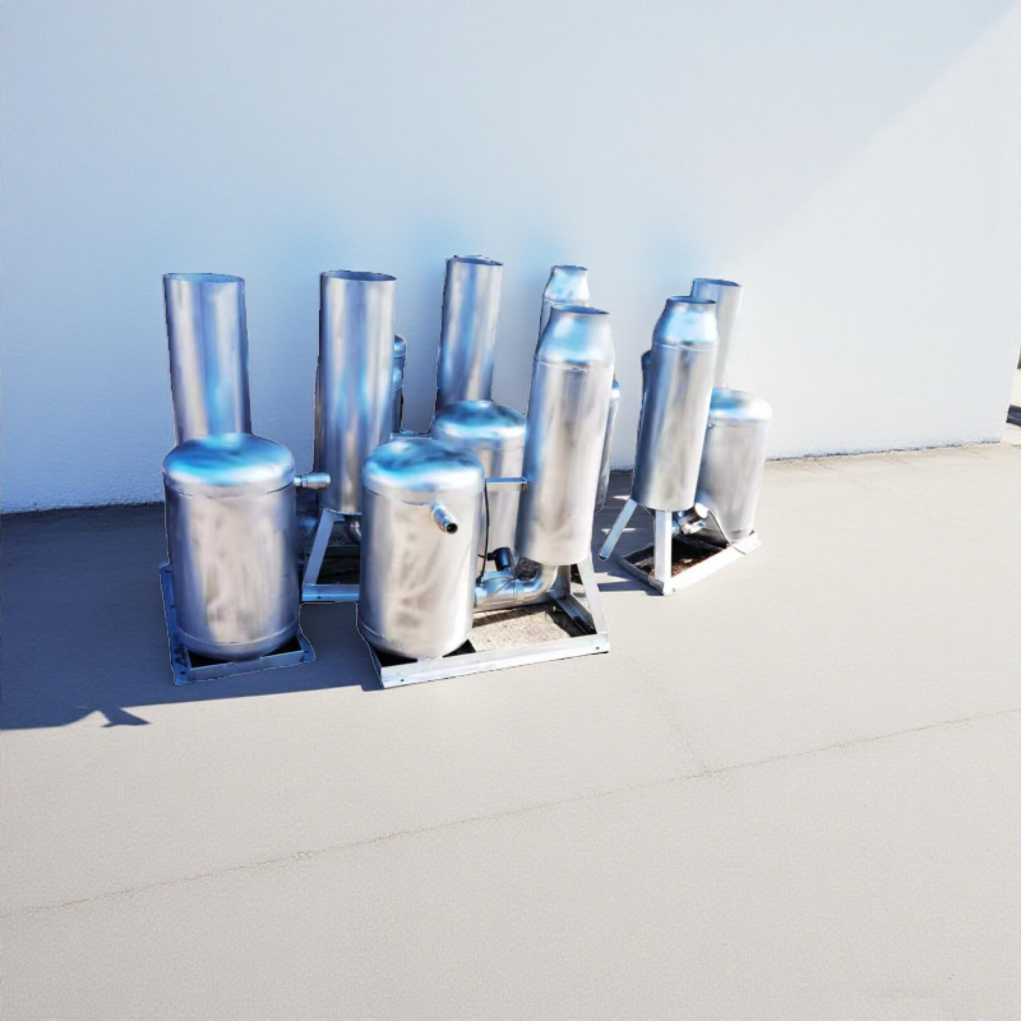 全铜加气喷头：水景中的灵动之笔