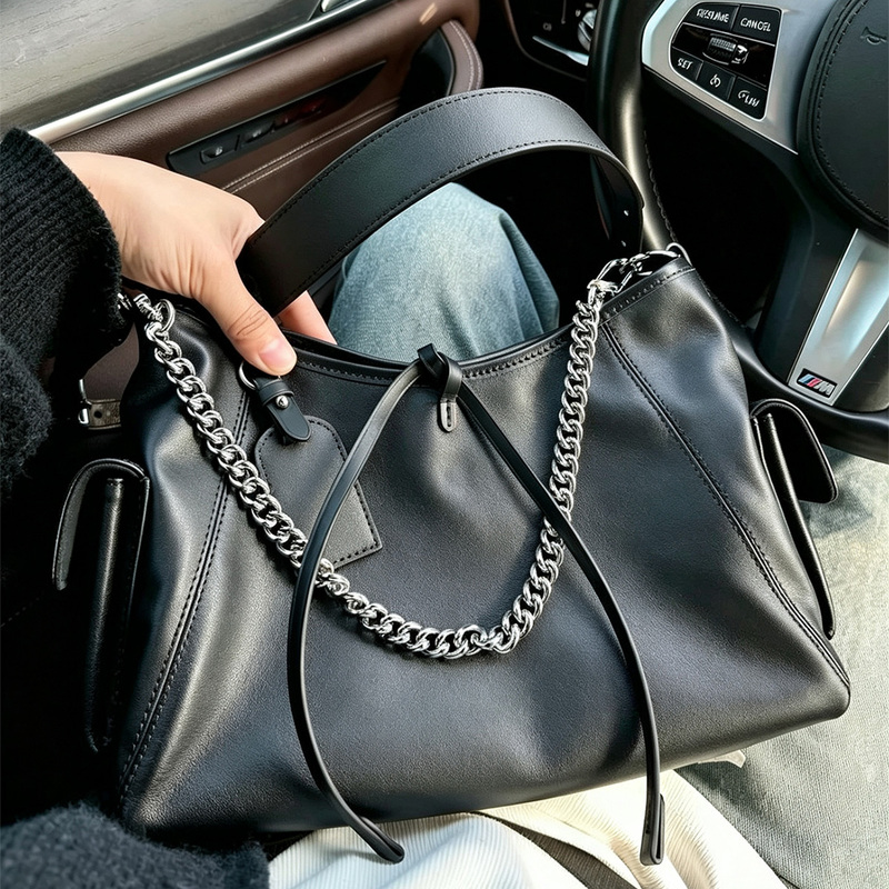 New Style Carryall Black Warrior Small Baguette Horn Allinbb Bucket Ivy Messenger Tote Women's Bag New Style Carryall Black Warrior Small Baguette Horn Allinbb Bucket Ivy Messenger Tote Women's Bag