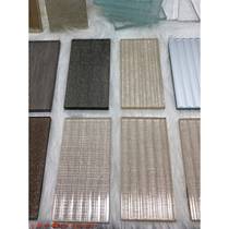 Factory direct sales customized glass entry partition tempered art glass screen hotel sandwich glass