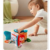 Puzzle catching #zoology baby 126 baby dressing handshake childrens toys soft cloth building blocks rattle building blocks one month