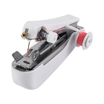 Portable manual mini miniature sewing machine Home Handheld Easy Sewn Clothes Theorist Pocket Small Dressmaker