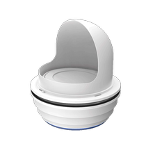 Exterior Wall Range Hood check valve Anti-return air Kitchen Wear wall Backstop Valve Glass Windows With Outdoor Cap Household Flue