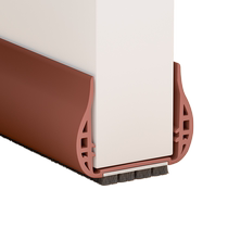 Door seam sealing strip to keep out mice anti-cockroach air-conditioning door windproof door seal door bottom card slot door foot seam to block wind