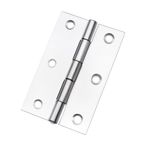 Stainless steel hinge wardrobe door swing hinge folding thickened small hinge door and window small folding hardware accessories
