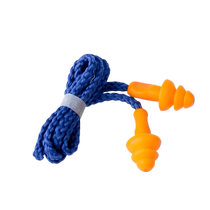 Industrial anti-noise work sleep workshop machinery noise reduction silicone factory special anti-noise sound insulation wired earplugs