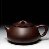 2024 new style purple clay teapot and stone scoop semi-handmade raw mineral purple clay landscape purple sand teapot stone scoop teapot various tea sets