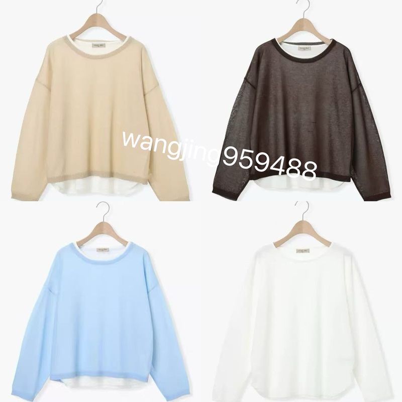 Pure Zhen Japanese Style Women's Two-Piece T-Shirt Set, Casual Two-Piece Set Pure Zhen Japanese Style Women's Two-Piece T-Shirt Set, Casual Two-Piece Set