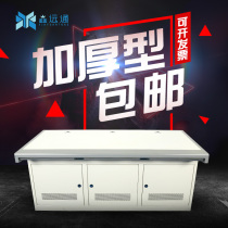 Monitoring station dispatching station monitoring console double triple triple quadruple monitoring center console table video surveillance