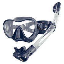 Adult Snorkeling Three Treasures Set Fully Dry Snorkel Professional Free Diving Silicone Diving Goggles Diving Mask