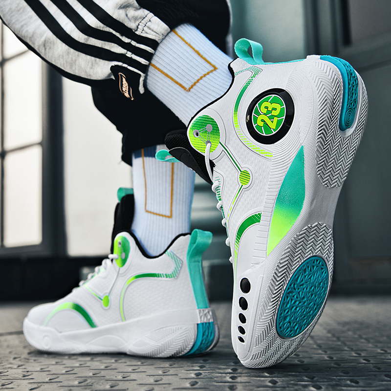 Kobe Bryant Basketball Shoes Genuine Spring Men's Shoes Student Breathable Non-Slip Shock-Absorbing Children's Sports Shoes Phantom Running Shoes Sneakers