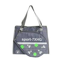 Outdoor sports fitness bag large capacity detachable badminton racket bag racket cover high-end tennis racket bag