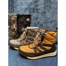 Ice Bear Sorel WHITNEY II womens non-slip warm waterproof wool outdoor ski boots outdoor snow boots