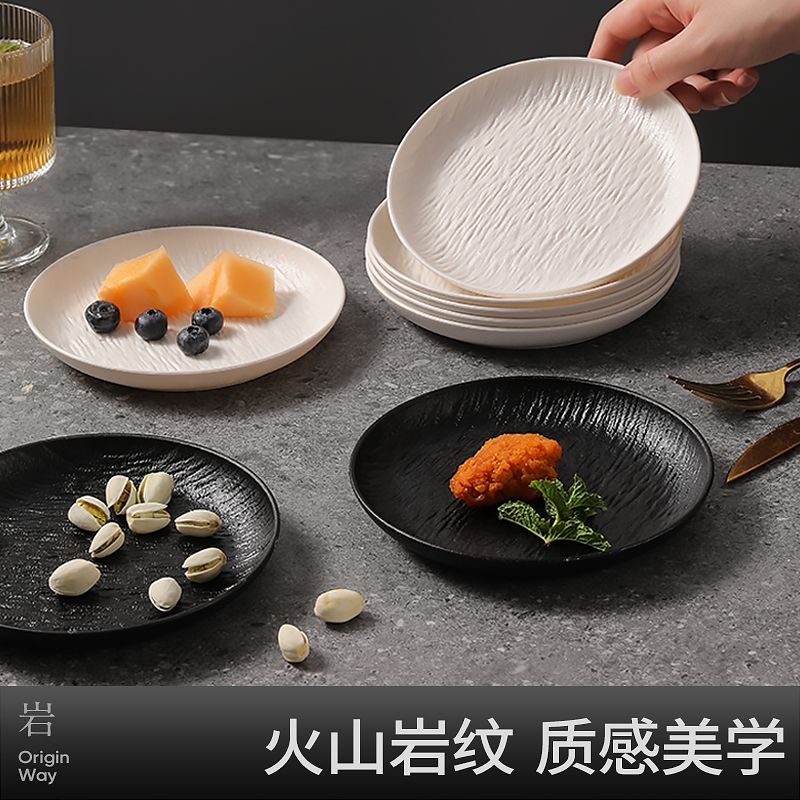 食品グレードの骨吐き皿高級家庭用骨吐き皿プラスチック製ダイニングテーブルサイドディッシュゴミスラグプレート高級