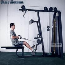 New sit-down high-low all-in-one machine commercial fitness equipment high pull-up rowing back multi-functional gym training
