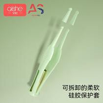 Baby special nose clip childrens luminous booger clip baby nose picking and cleaning artifact nose picking silicone tweezers