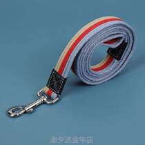 Rope golden retriever dog walking small leash dog Teddy dog ​​leash medium rope dog leash pet dog leash