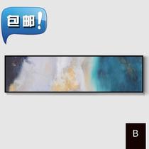 Abstract painting modern minimalist bedroom decoration painting bedside hanging painting horizontal version living room sofa background wall painting horizontal version wall◆