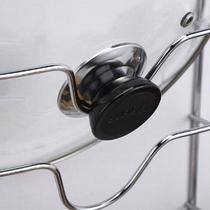 Kitchen Organizer Rack Wall Hanging Pot Cover Rack