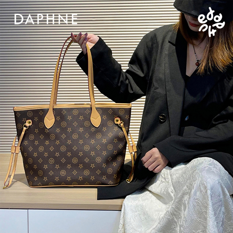 Daphne Classic Printed Versatile Underarm Tote Shoulder Bag with Large Capacity Dfn10333