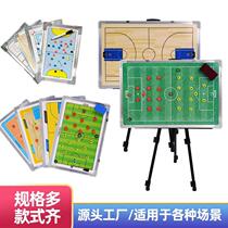 Magnetic Numbers Football Tactical Board Bracket Teaching Board Coach Battle Board Erasable Coach Tactical Equipment