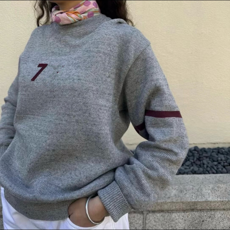 Special Offer: 45 Knitted Sweater, Cotton Yarn, Round Neck Pullover Sweater Special Offer: 45 Knitted Sweater, Cotton Yarn, Round Neck Pullover Sweater