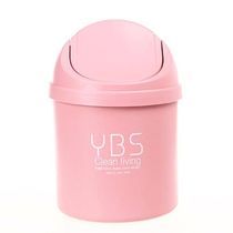 Mini Desktop Trash Bin Durable Household Portable Trash Can