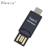 Hot sale Mosunx USB 2 0 Type C Host OTG Adapter Micro SD Ca
