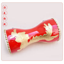 Cowhide chest drum childrens waist drum small waist drum thin waist drum long drum Yangko drum dance hand drum Xixia drum baby waist drum