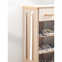 Japan imported MUJIE shoehorn with long handle for elderly and pregnant women to wear shoes at home with extended magnetic suction tool