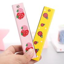 Childrens wooden harmonica 16 holes kindergarten primary school students beginners entry-level wind instrument toddlers harmonica toy