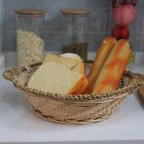 Processing and production of creative imitation rattan woven fruit plate woven storage basket iron wicker vegetable plate fruit plate