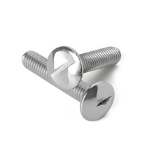 84GG201 Stainless steel one-word anti-theft screw S-type guardrail special screw anti-theft nut one-way