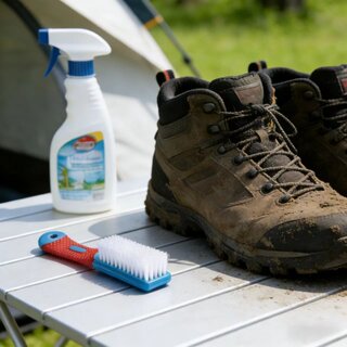 Outdoor Camping and Hiking Shoe Cleaning Magic Tool, Hard-Bristled Brush for Instant Cleaning, Does Not Damage Shoes, Specialized Shoe Cleaning Tool