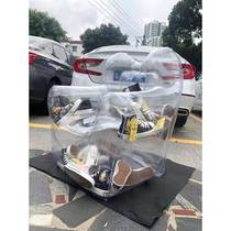 Internet celebrity trend inflatable small sofa transparent series childrens chair shooting single adult soft comfortable economical